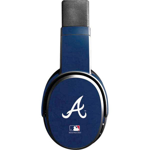 MLB Atlanta Braves - Solid Distressed Skullcandy Crusher Wireless Skin