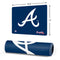 MLB Atlanta Braves - Solid Distressed Gaming Mouse Pad
