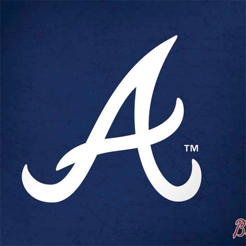 MLB Atlanta Braves - Solid Distressed Surface Book 2 13.5in Skin
