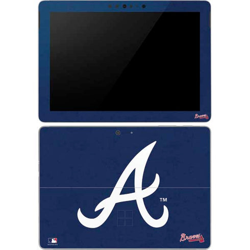 MLB Atlanta Braves - Solid Distressed Surface Go Skin