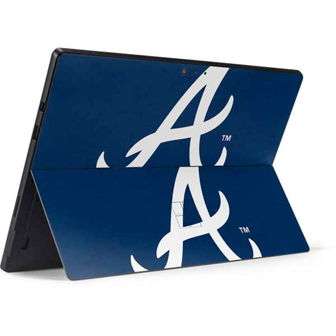 MLB Atlanta Braves - Solid Distressed Surface Pro 6 Skin