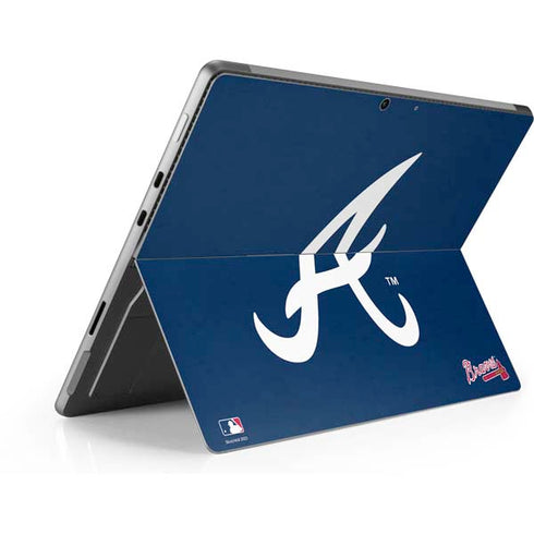 MLB Atlanta Braves - Solid Distressed Surface Pro 8 Skin