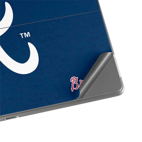 MLB Atlanta Braves - Solid Distressed Surface Pro 8 Skin