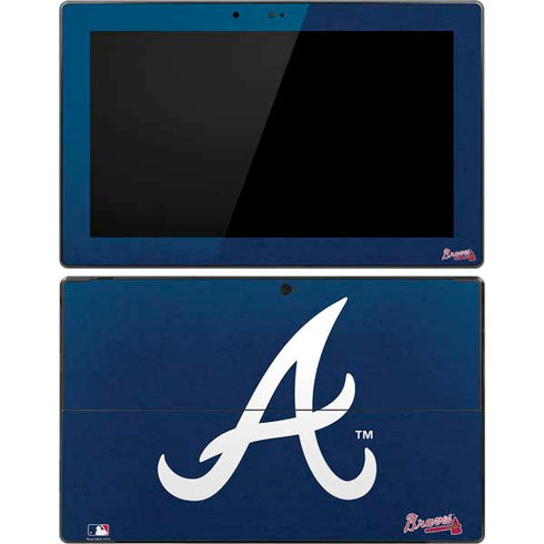 MLB Atlanta Braves - Solid Distressed Surface Pro Tablet Skin