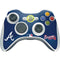 MLB Atlanta Braves - Solid Distressed Xbox 360 Wireless Controller Skin