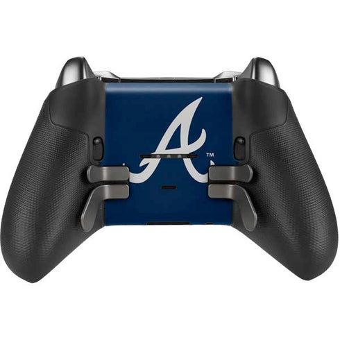 MLB Atlanta Braves - Solid Distressed Xbox Elite Wireless Controller Series 2 Skin