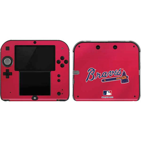 MLB Atlanta Braves Alternate/Away Jersey Nintendo 2DS Skin