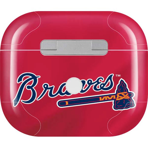 MLB Atlanta Braves Alternate/Away Jersey Apple AirPods (3rd Gen 2021) Skin