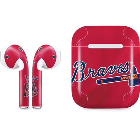MLB Atlanta Braves Alternate/Away Jersey Apple AirPods Skin