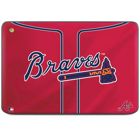 MLB Atlanta Braves Alternate/Away Jersey HP Chromebook Skin