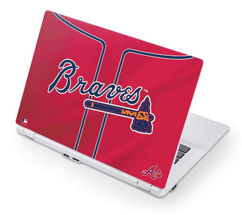 MLB Atlanta Braves Alternate/Away Jersey Acer Chromebook Skin