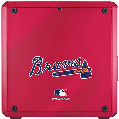 MLB Atlanta Braves Alternate/Away Jersey Cooler Master MasterBox Q300L Mini Tower Skin