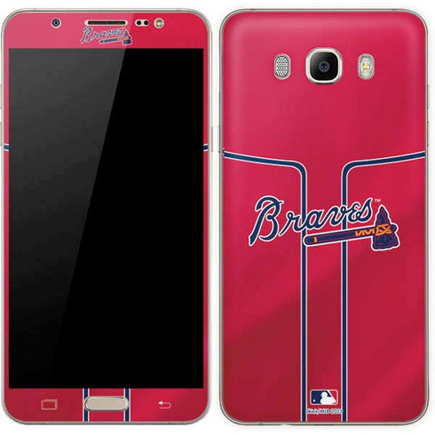 MLB Atlanta Braves Alternate/Away Jersey Galaxy J7 Skin