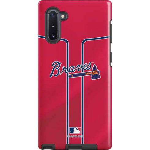 MLB Atlanta Braves Alternate/Away Jersey Galaxy Note 10 Pro Case
