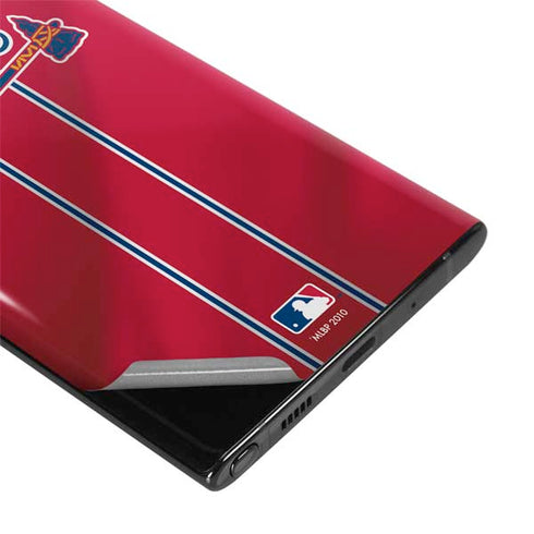 MLB Atlanta Braves Alternate/Away Jersey Galaxy Note 10 Skin