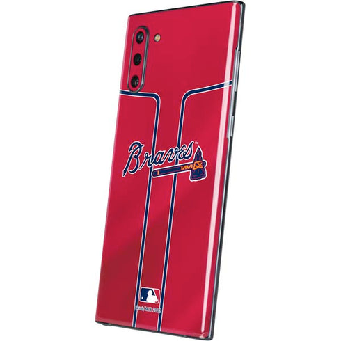 MLB Atlanta Braves Alternate/Away Jersey Galaxy Note 10 Skin