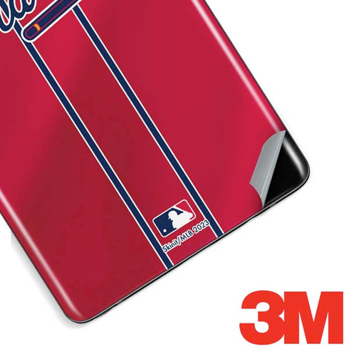 MLB Atlanta Braves Alternate/Away Jersey Galaxy Note 8 Skin