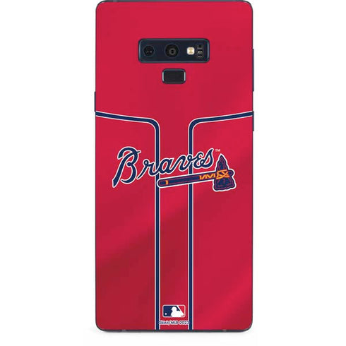 MLB Atlanta Braves Alternate/Away Jersey Galaxy Note 9 Skin