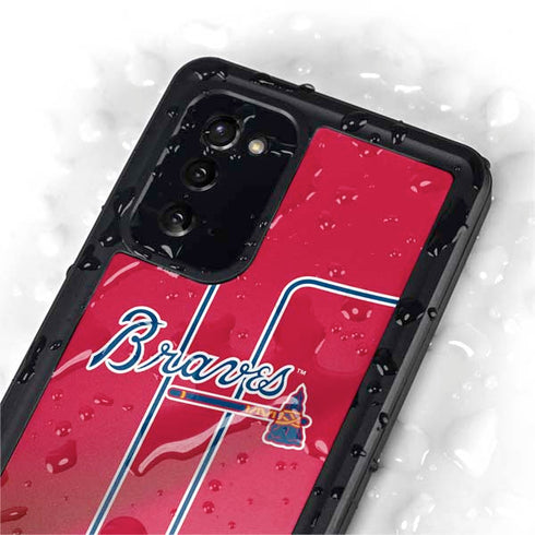 MLB Atlanta Braves Alternate/Away Jersey Galaxy Note20 5G Waterproof Case