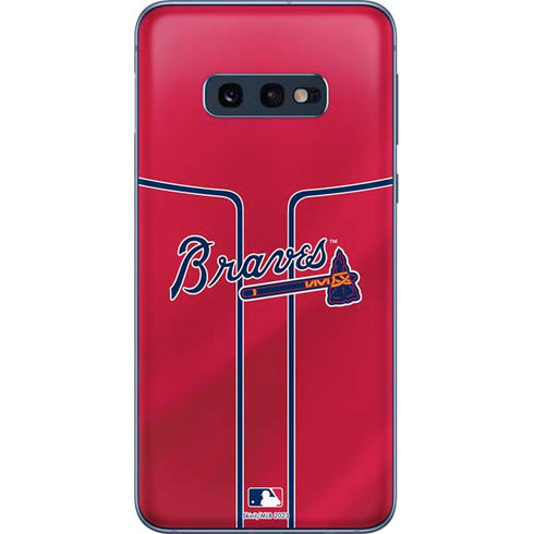 MLB Atlanta Braves Alternate/Away Jersey Galaxy S10e Skin