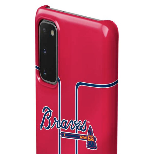 MLB Atlanta Braves Alternate/Away Jersey Galaxy S20 Lite Case