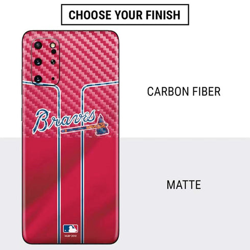 MLB Atlanta Braves Alternate/Away Jersey Galaxy S20 Plus Skin