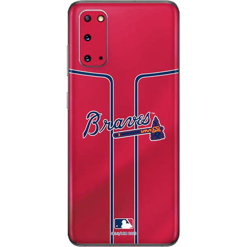 MLB Atlanta Braves Alternate/Away Jersey Galaxy S20 Skin