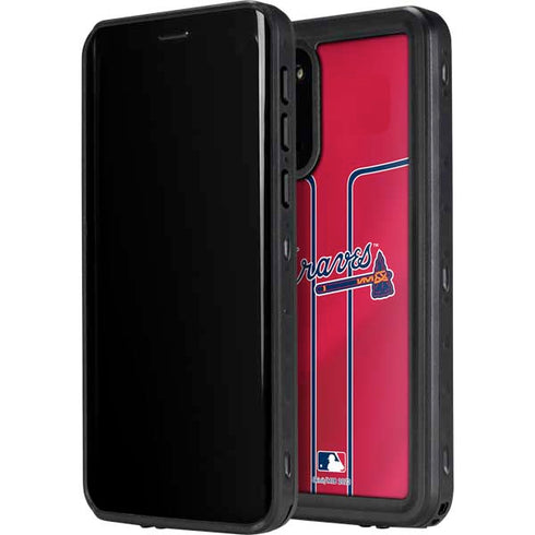 MLB Atlanta Braves Alternate/Away Jersey Galaxy S20 Waterproof Case
