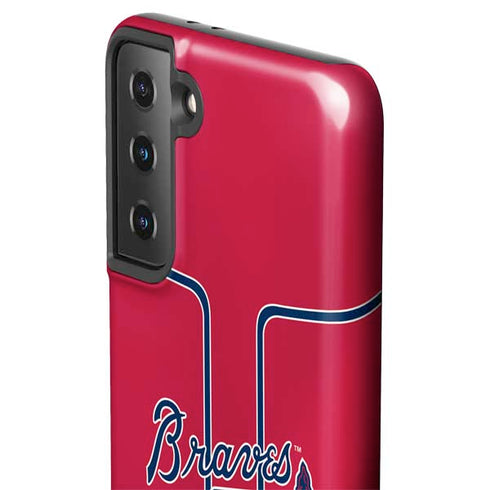 MLB Atlanta Braves Alternate/Away Jersey Galaxy S21 Plus 5G Pro Case