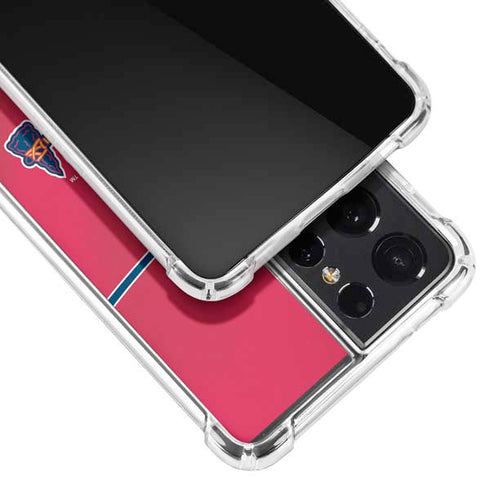 MLB Atlanta Braves Alternate/Away Jersey Galaxy S21 Ultra 5G Clear Case