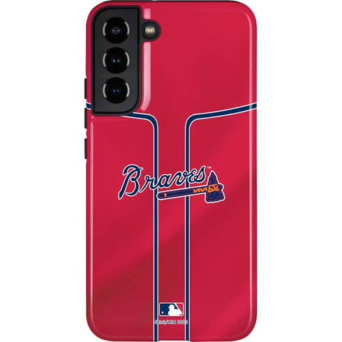 MLB Atlanta Braves Alternate/Away Jersey Galaxy S22 Plus Pro Case