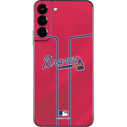 MLB Atlanta Braves Alternate/Away Jersey Galaxy S22 Plus Skin