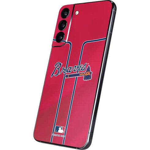 MLB Atlanta Braves Alternate/Away Jersey Galaxy S22 Plus Skin
