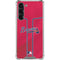 MLB Atlanta Braves Alternate/Away Jersey Galaxy S23 Plus Clear Case
