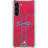 MLB Atlanta Braves Alternate/Away Jersey Galaxy S23 Plus Clear Case