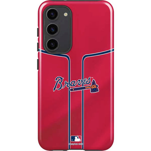 MLB Atlanta Braves Alternate/Away Jersey Galaxy S23 Plus Pro Case