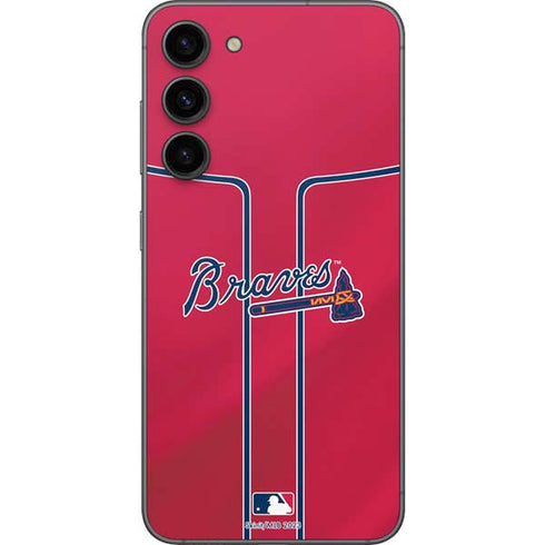 MLB Atlanta Braves Alternate/Away Jersey Galaxy S23 Plus Skin
