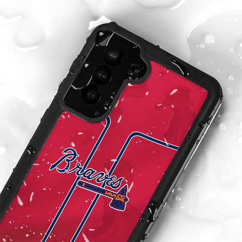 MLB Atlanta Braves Alternate/Away Jersey Galaxy S23 Plus Waterproof Case