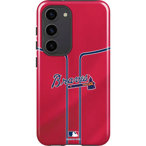 MLB Atlanta Braves Alternate/Away Jersey Galaxy S23 Pro Case