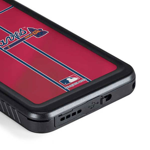 MLB Atlanta Braves Alternate/Away Jersey Galaxy S23 Waterproof Case