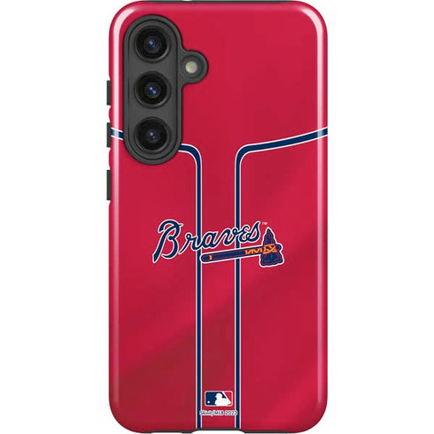MLB Atlanta Braves Alternate/Away Jersey Galaxy S24 Plus Impact Case