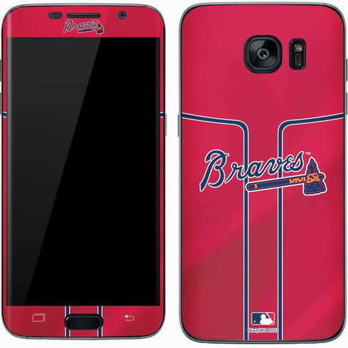 MLB Atlanta Braves Alternate/Away Jersey Galaxy S7 Skin