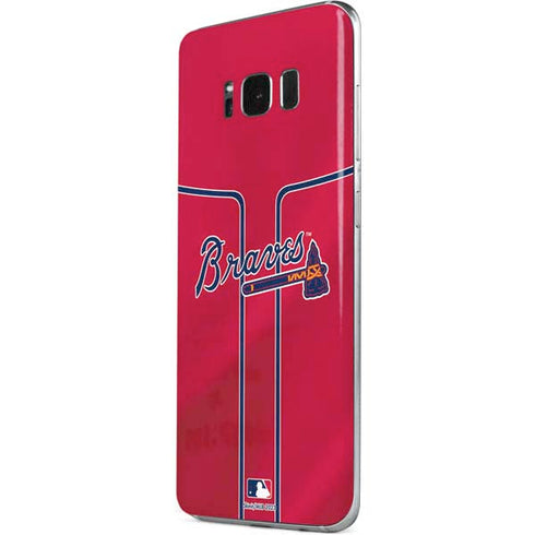 MLB Atlanta Braves Alternate/Away Jersey Galaxy S8 Plus Skin