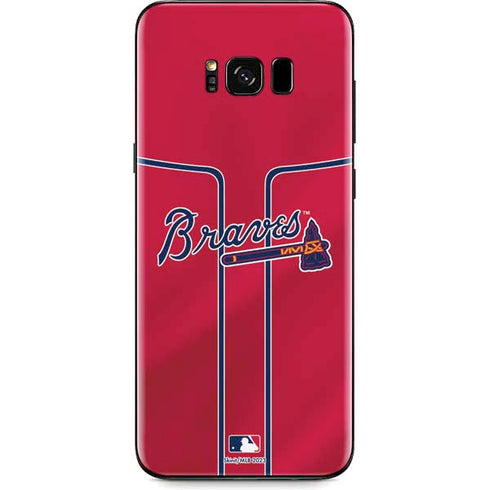 MLB Atlanta Braves Alternate/Away Jersey Galaxy S8 Skin