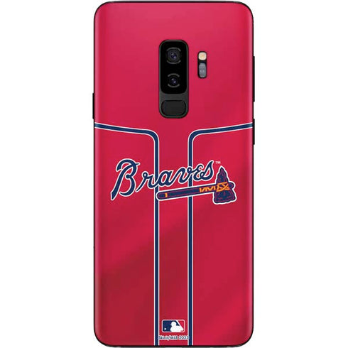 MLB Atlanta Braves Alternate/Away Jersey Galaxy S9 Plus Skin
