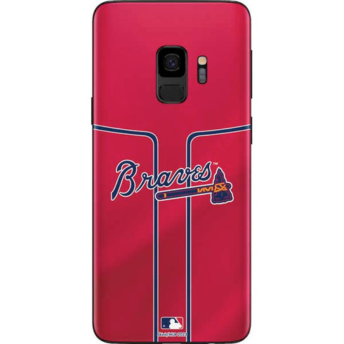 MLB Atlanta Braves Alternate/Away Jersey Galaxy S9 Skin