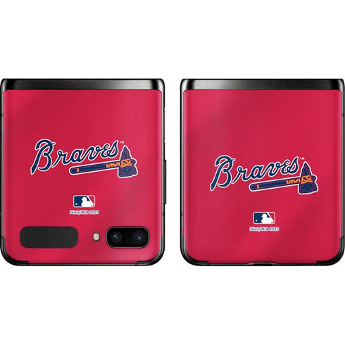 MLB Atlanta Braves Alternate/Away Jersey Galaxy Z Flip Skin