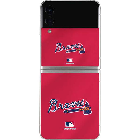 MLB Atlanta Braves Alternate/Away Jersey Galaxy Z Flip4 5G Skin