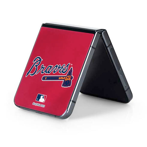 MLB Atlanta Braves Alternate/Away Jersey Galaxy Z Flip5 5G Skin