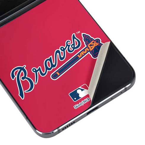 MLB Atlanta Braves Alternate/Away Jersey Galaxy Z Flip5 5G Skin